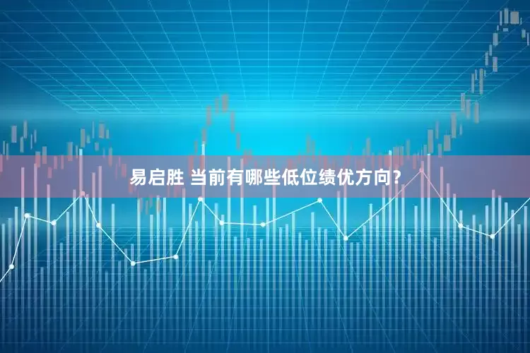 易启胜 当前有哪些低位绩优方向？