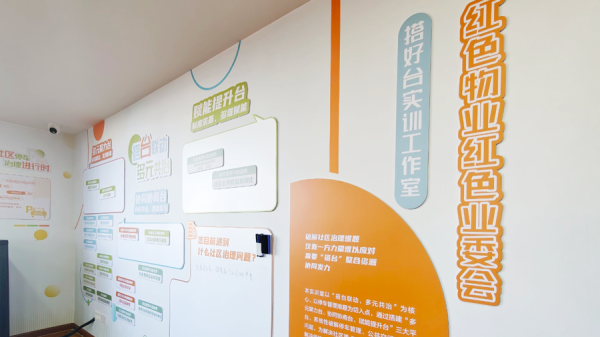 融可赢配 小区划出规范车位，还建智能充电棚！多亏了这个实训工作室